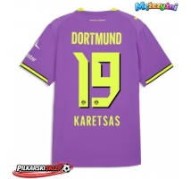 Borussia Dortmund Konstantinos Karetsas #19 Koszulka Trzecia 2026-27 Krótki Rękaw