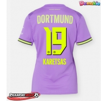 Borussia Dortmund Konstantinos Karetsas #19 Koszulka Trzecia damskie 2026-27 Krótki Rękaw