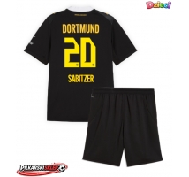 Borussia Dortmund Marcel Sabitzer #20 Koszulka Wyjazdowa dzieci 2026-27 Krótki Rękaw (+ krótkie spodenki)