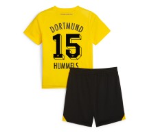 Borussia Dortmund Mats Hummels #15 Koszulka Podstawowa dzieci 2023-24 Krótki Rękaw (+ krótkie spodenki)