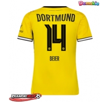Borussia Dortmund Maximilian Beier #14 Koszulka Podstawowa damskie 2026-27 Krótki Rękaw