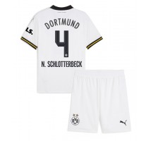 Borussia Dortmund Nico Schlotterbeck #4 Koszulka Trzecia dzieci 2024-25 Krótki Rękaw (+ krótkie spodenki)