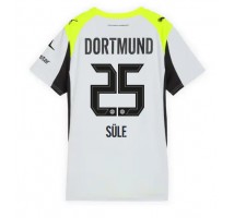 Borussia Dortmund Niklas Sule #25 Koszulka Wyjazdowa damskie 2025-26 Krótki Rękaw