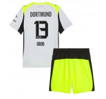 Borussia Dortmund Pascal Gross #13 Koszulka Wyjazdowa dzieci 2025-26 Krótki Rękaw (+ krótkie spodenki)
