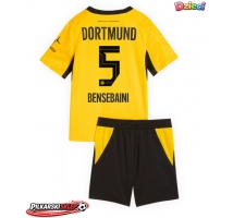 Borussia Dortmund Ramy Bensebaini #5 Koszulka Podstawowa dzieci 2026-27 Krótki Rękaw (+ krótkie spodenki)