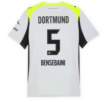Borussia Dortmund Ramy Bensebaini #5 Koszulka Wyjazdowa 2025-26 Krótki Rękaw