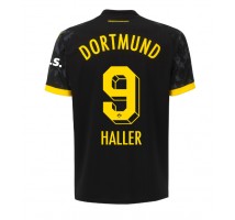 Borussia Dortmund Sebastien Haller #9 Koszulka Wyjazdowa 2023-24 Krótki Rękaw