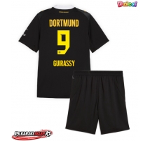 Borussia Dortmund Serhou Guirassy #9 Koszulka Wyjazdowa dzieci 2026-27 Krótki Rękaw (+ krótkie spodenki)