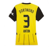Borussia Dortmund Waldemar Anton #3 Koszulka Podstawowa damskie 2024-25 Krótki Rękaw