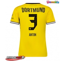 Borussia Dortmund Waldemar Anton #3 Koszulka Podstawowa damskie 2026-27 Krótki Rękaw