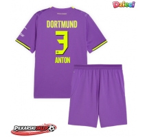 Borussia Dortmund Waldemar Anton #3 Koszulka Trzecia dzieci 2026-27 Krótki Rękaw (+ krótkie spodenki)