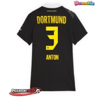 Borussia Dortmund Waldemar Anton #3 Koszulka Wyjazdowa damskie 2026-27 Krótki Rękaw