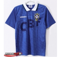 Brazylia 1993-1994 Koszulka Retro Wyjazdowa Krótki Rękaw
