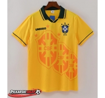 Brazylia 1994 Koszulka Retro Podstawowa Krótki Rękaw