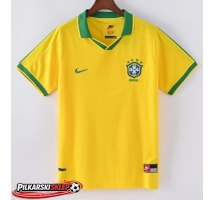 Brazylia 1997 Koszulka Retro Podstawowa Krótki Rękaw