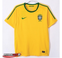 Brazylia 2010 Koszulka Retro Podstawowa Krótki Rękaw