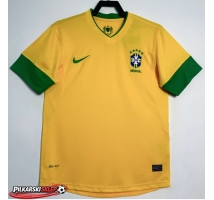 Brazylia 2012-2013 Koszulka Retro Podstawowa Krótki Rękaw