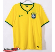 Brazylia 2014 Koszulka Retro Podstawowa Krótki Rękaw