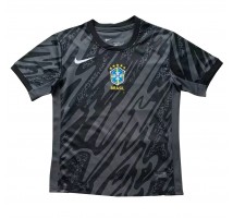 Brazylia Bramkarskie Koszulka Wyjazdowa Copa America 2024 Krótki Rękaw