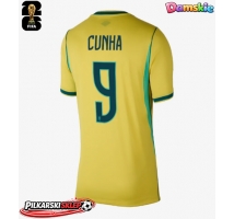 Brazylia Matheus Cunha #9 Koszulka Podstawowa damskie MŚ 2026 Krótki Rękaw