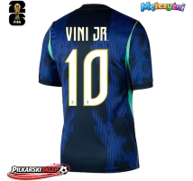 Brazylia Vinicius Junior #10 Koszulka Wyjazdowa MŚ 2026 Krótki Rękaw
