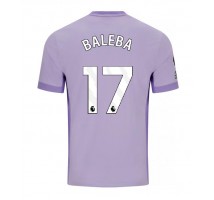 Brighton Carlos Baleba #17 Koszulka Wyjazdowa 2025-26 Krótki Rękaw
