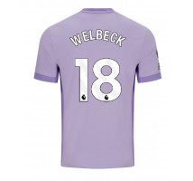 Brighton Danny Welbeck #18 Koszulka Wyjazdowa 2025-26 Krótki Rękaw