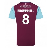 Burnley Josh Brownhill #8 Koszulka Podstawowa 2024-25 Krótki Rękaw
