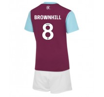 Burnley Josh Brownhill #8 Koszulka Podstawowa dzieci 2024-25 Krótki Rękaw (+ krótkie spodenki)