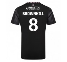 Burnley Josh Brownhill #8 Koszulka Wyjazdowa 2024-25 Krótki Rękaw
