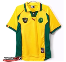 Cameroun 1998-1999 Koszulka Retro Wyjazdowa Krótki Rękaw
