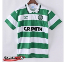 Celtic 1989-1991 Koszulka Retro Podstawowa Krótki Rękaw