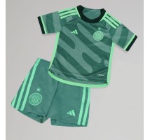 Celtic Koszulka Trzecia dzieci 2023-24 Krótki Rękaw (+ krótkie spodenki)