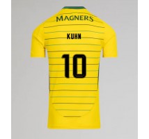 Celtic Nicolas Kuhn #10 Koszulka Wyjazdowa 2024-25 Krótki Rękaw