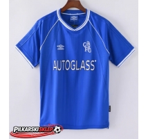 Chelsea 1999-2001 Koszulka Retro Podstawowa Krótki Rękaw