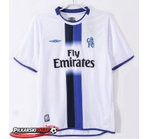 Chelsea 2003-2005 Koszulka Retro Wyjazdowa Krótki Rękaw