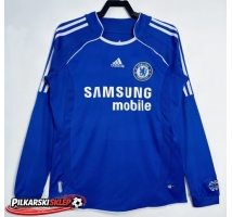 Chelsea 2006-2007 Koszulka Retro Podstawowa Długi Rękaw
