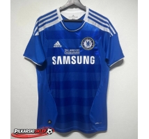 Chelsea 2011-2012 Champions League Koszulka Retro Podstawowa Krótki Rękaw