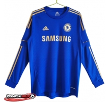 Chelsea 2012-2013 Koszulka Retro Podstawowa Długi Rękaw