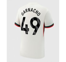 Chelsea Alejandro Garnacho #49 Koszulka Wyjazdowa 2025-26 Krótki Rękaw