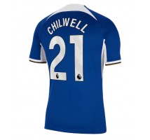 Chelsea Ben Chilwell #21 Koszulka Podstawowa 2023-24 Krótki Rękaw