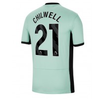 Chelsea Ben Chilwell #21 Koszulka Trzecia 2023-24 Krótki Rękaw