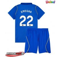 Chelsea Emmanuel Emegha #22 Koszulka Podstawowa dzieci 2026-27 Krótki Rękaw (+ krótkie spodenki)
