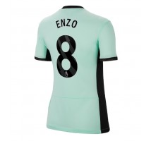 Chelsea Enzo Fernandez #8 Koszulka Trzecia damskie 2023-24 Krótki Rękaw