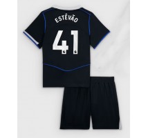 Chelsea Estevao Willian #41 Koszulka Trzecia dzieci 2025-26 Krótki Rękaw (+ krótkie spodenki)