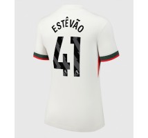 Chelsea Estevao Willian #41 Koszulka Wyjazdowa damskie 2025-26 Krótki Rękaw Chelsea Estevao Willian #41 Koszulka Wyjazdowa damskie 2025-26 Krótki Rękaw