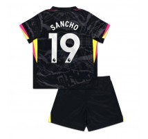 Chelsea Jadon Sancho #19 Koszulka Trzecia dzieci 2024-25 Krótki Rękaw (+ krótkie spodenki)