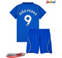 Chelsea Joao Pedro #9 Koszulka Podstawowa dzieci 2026-27 Krótki Rękaw (+ krótkie spodenki)
