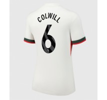 Chelsea Levi Colwill #6 Koszulka Wyjazdowa damskie 2025-26 Krótki Rękaw