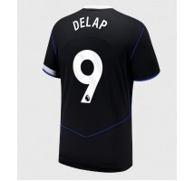 Chelsea Liam Delap #9 Koszulka Trzecia 2025-26 Krótki Rękaw